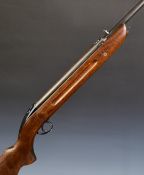 BSA Airsporter Mk I style .22 under-lever air rifle with semi-pistol grip and adjustable sights,