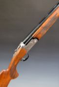 Kofs Zenith 12 bore over and under ejector shotgun with engraved locks and underside, chequered