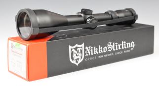 Nikko Stirling Diamond Illuminated 3-12x56 Hold Fast air rifle or similar scope, in original box