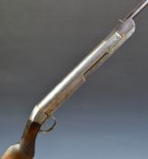 E Anson & Co of Birmingham The Ansonia .177 rifle with named side plates, thumb lever stamped '