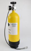 3 litre 5.3kg compressed air bottle suitable for re-filling PCP air rifles. We are not able to