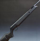 Cometa Fusion Galaxy .177 break barrel air rifle with textured semi-pistol grip and forend, serial