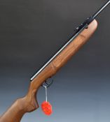 Weirauch HW50 .22 break barrel air rifle with textured semi-pistol grip and forend and adjustable