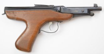 Diana Mark IV .177 air pistol with alignment sights, NVSN.