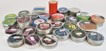 Twenty-six various sealed and opened tins of .177, .22 and .25 air rifle pellets including Air