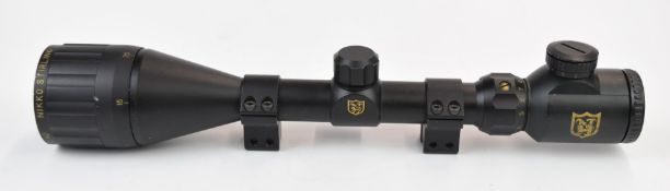 Nikko Stirling Gold Crown Tactical 4-12x50 AO rifle scope.