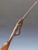 Gem type .177 air rifle with adjustable trigger and part octagonal barrel, serial number 797.