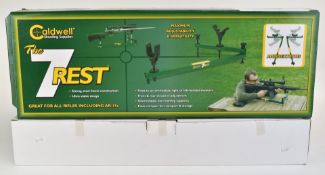 Two rifle or shotgun shooting rests Caldwell Shooting Supplies The 7 Rest and one other, both in