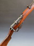 BSA Short Magazine Lee-Enfield (SMLE) Mk III .303 bolt-action service rifle with adjustable