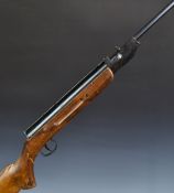 Rellum Jelly Repeatier .22 repeater air rifle with maker's name plaque to the stock, sling mounts