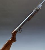 Oscar Will Tell style .177 air rifle with semi-pistol grip and adjustable sights and trigger, NVSN.