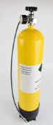 7 litre 12kg compressed air bottle suitable for re-filling PCP air rifles. We are not able to post
