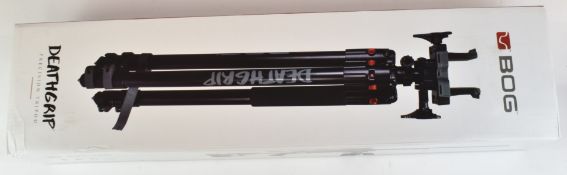 BOG Deathgrip precision tripod, in original box.