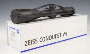 Zeiss Conquest V4 6-24x50 air rifle or similar scope, in original box
