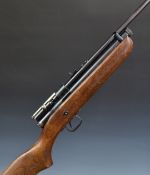 Crosman 400 Repeater .22 bolt-action air rifle with semi-pistol grip and adjustable sights, serial