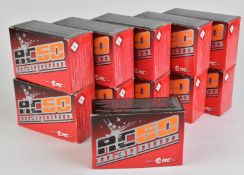 One-hundred-and-ten 12 bore RC50 Magnum shotgun cartridges, all in original boxes PLEASE NOTE THAT A
