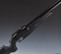 Reximex Pretensis .22 PCP air rifle with textured semi-pistol grip, adjustable butt plate and comb