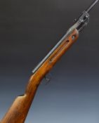 Toz Model 1966 .177 air rifle with adjustable sights, serial number B 2011.