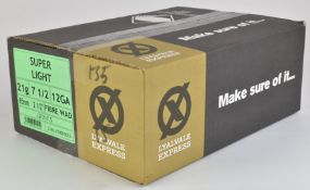 Two-hundred-and-fifty 12 bore Lyalvale Express Super Light 21g shotgun cartridges, sealed in packing
