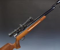 Daystate Mirage XLR .22 PCP air rifle with textured semi-pistol grip, raised cheek piece, sound