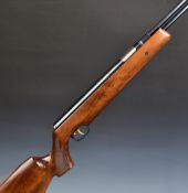Weirauch HW97K .22 underlever air rifle with chequered semi-pistol grip, raised cheek piece and