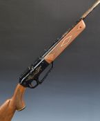 Daisy Rogers Power Line Model 822 .22 under-lever air rifle with chequered composite semi-pistol