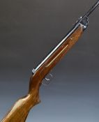 Diana Model 25 .177 air rifle wit semi-pistol grip and adjustable sights, NVSN.