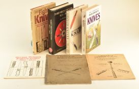 Seven knife / dagger reference books / pamphlets including Third Reich Daggers by J A Bowman, German