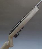 Crosman Model 1077 repeater .177 CO2 air rifle with chequered semi-pistol grip, composite stock,