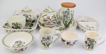 Approximately 126 pieces of Portmeirion Botanic Garden dinner, tea and decorative ware including