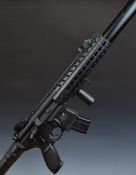 SIG Sauer Sig Air Proforce MCX assault style .177 air rifle with adjustable sights, pistol grip,