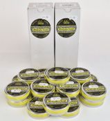 Thirty-nine sealed tins of 500 Air Arms Diabolo Field .177 air rifle pellets.