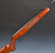 Remington Express .177 break barrel air rifle with chequered semi-pistol grip and forend and