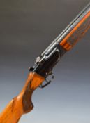 BRNO ZH 301 12 bore over and under ejector shotgun with chequered semi-pistol grip and forend, sling