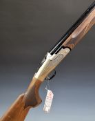 Kral Arms ST500 12 bore over and under ejector shotgun with engraved locks, chequered semi-pistol