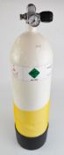 12 litre 17.1kg compressed air bottle suitable for re-filling PCP air rifles. We are not able to