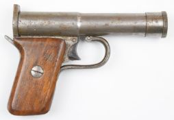 Tell II .177 air pistol with wooden grips and alignment sights, NVSN