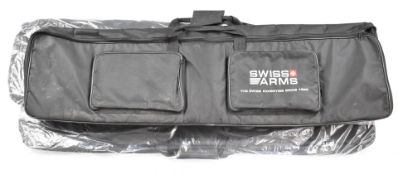 Three Swiss Arms shotgun or rifle slips, two in original packaging.