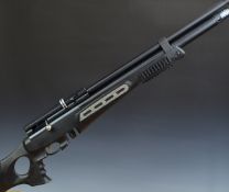 Hatsan BT65 SB Elite QE .22 PCP air rifle with textured pistol grip, raised cheek piece, scope rail,
