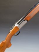 Sabatti Falcon 12 bore over and under shotgun with engraved locks, underside, trigger guard, top