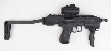 Umarex XBG .177 air pistol with Tac Kit and Strike 1x30 scope, serial number 13F73956.