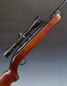 BSA Mercury .22 break barrel air rifle with Richter 4x40 scope, serial number ZB8783