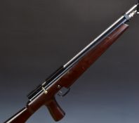 AGS-PCR1 .22 PCP bolt-action air rifle with pistol grip and adjustable trigger, serial number 00911.
