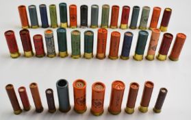 Forty various paper cased collector's shotgun cartridges including AEC Pest Control, Eley Deep