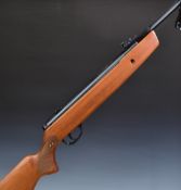 Hatsan Edgar Brothers Breaker 900X .177 air rifle with chequered semi-pistol grip, adjustable sights
