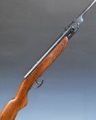 Webley Junior .177 air rifle with semi-pistol grip and adjustable sights, NVSN.