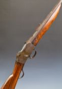 Enfield pattern Martini-Henry underlever-action carbine rifle with fixed sights, brass plaque to the