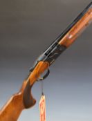 ATA SP 20 bore over and under ejector shotgun with chequered semi-pistol grip and forend, single