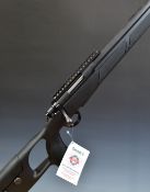 Sabatti Urban Sniper .223 REM bolt-action rifle with chequered pistol grip and forend, skeleton