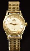 Omega Constellation Chronometer 14ct gold gentleman's automatic wristwatch ref. 2852 with gold hands